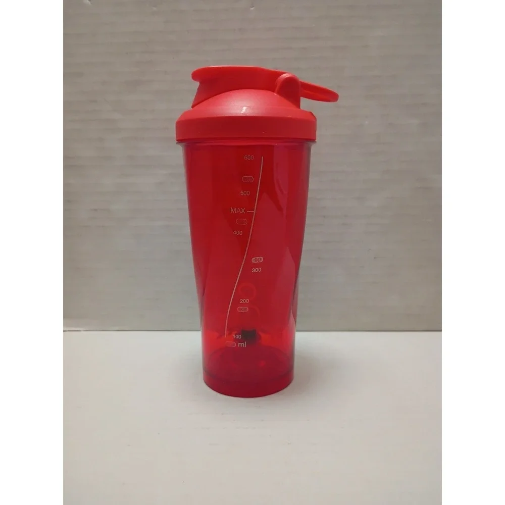 Voltrax Blender Shaker Bottle Red Tight Seal 20 oz. Replacement Bottle Only‎